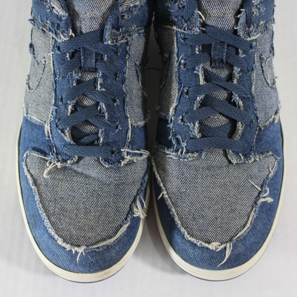 Nike Dunk Low CL Denim 304714 441 Mens 12 S146 - Picture 3 of 8